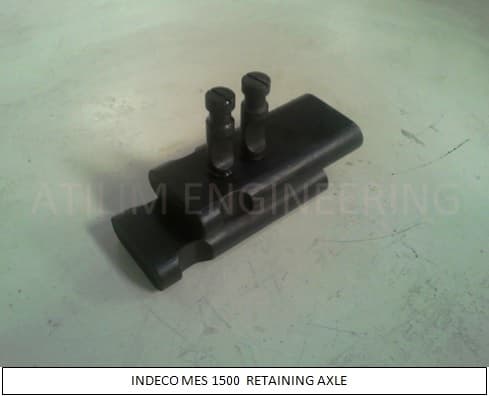 INDECO MES 1500 spare parts retaining axle